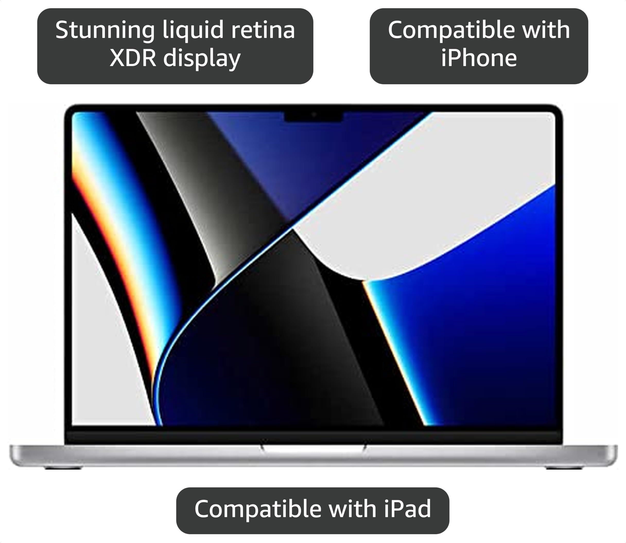 Amazon.com: Apple Late 2021 MacBook Pro with Apple M1 Pro chip (14